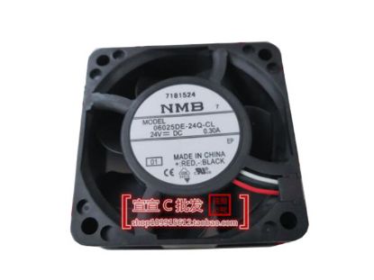 Picture of NMB-MAT / Minebea 06025DE-24Q-CL Server-Square Fan 06025DE-24Q-CL, 01