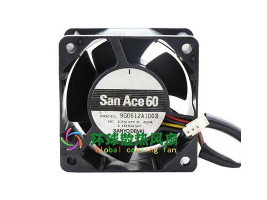 Picture of Sanyo Denki 9G0612A1D03 Server-Square Fan 9G0612A1D03