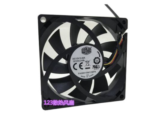 Picture of Cooler Master FA08015M12BPA Server-Square Fan FA08015M12BPA