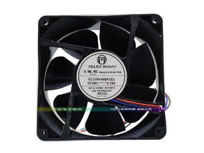 Picture of PELKO G1238H48BPCB3 Server-Square Fan G1238H48BPCB3
