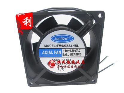 Picture of sunflow FM9238A1HBL Server-Square Fan FM9238A1HBL