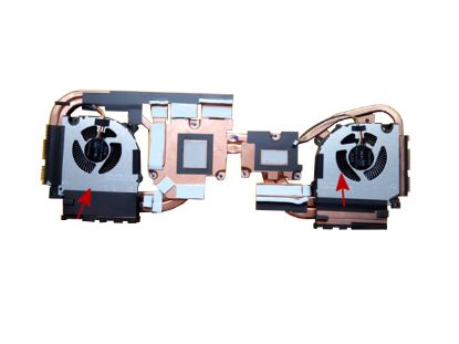 Picture of Clevo PB50ED Series Cooling Fan 6-31-PB502-102, DFS2004059P0T, FLDJ, DFS2001059P0T, FLDQ