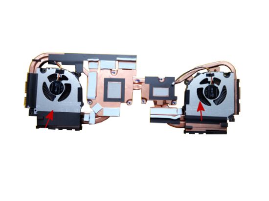 Picture of Clevo PB50ED Series Cooling Fan 6-31-PB502-102, DFS2004059P0T, FLDJ, DFS2001059P0T, FLDQ