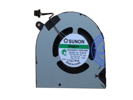 Picture of Dell G5 SE 15 5505 Cooling Fan MG75090V1-C200-S9A, 023.100I3.0002, 0PC01D