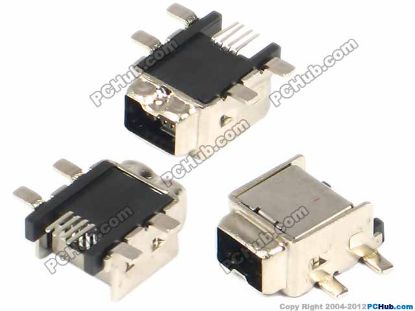 Picture of UPH Jack & Plug Jack- FireWire  IEEE 1394, SMD 4-pin, 12.5x8.5x6mm