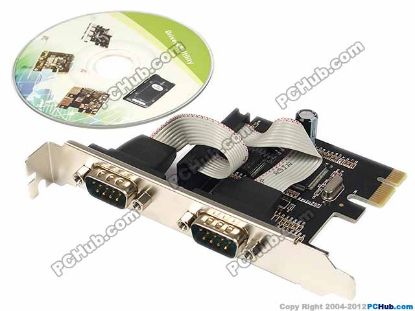 Picture of UPH Desktop Desktop - Internal Card 2 x 9-pin external Serial Ports - DB9 male
