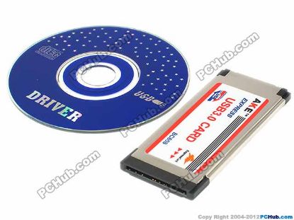 Picture of UPH Laptop Card - Express 34 / 54mm BC608, One USB3.0 Port