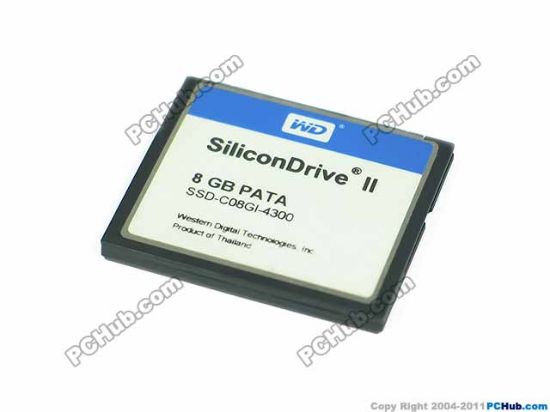 Picture of    SiliconDrive CF-I8GB Card-CompactFlash I